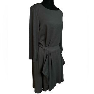 The Korner Dress Size Small Black Comfort Mini with Unique Lagenlook Pockets